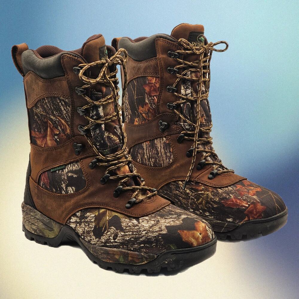 Men’s RedHead Thinsulate Camo Hunting Boots 520‑41403 Size 11W